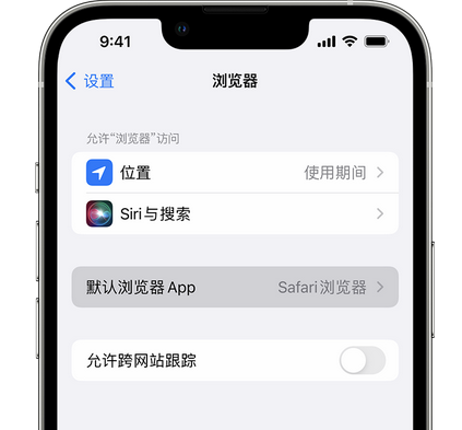 揭阳苹果手机维修店分享如何在iPhone上设置默认浏览器 